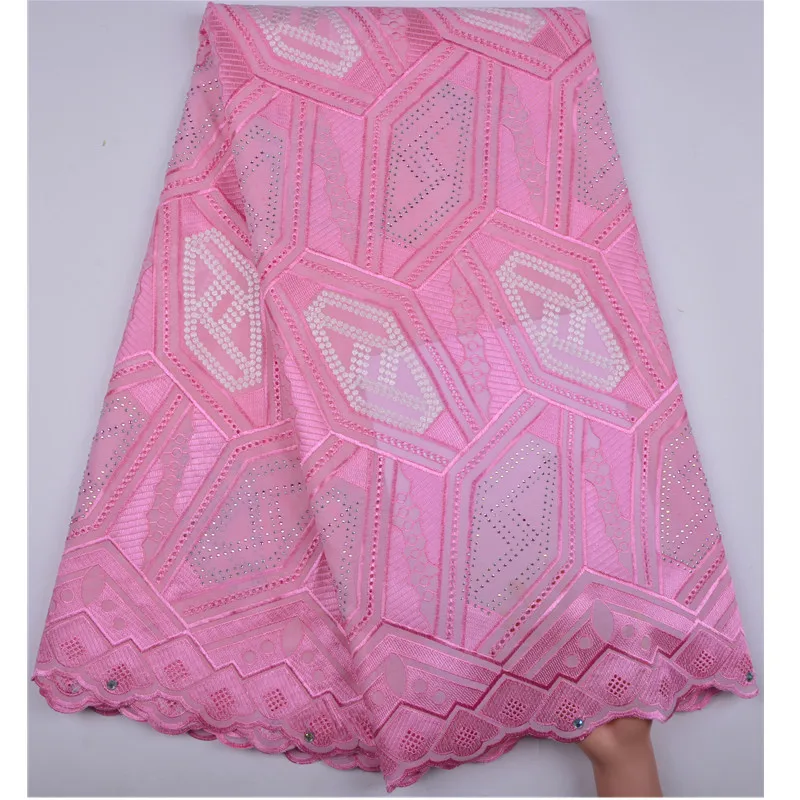 Нигерийская чистая белая кружевная ткань 100% хлопок швейцарская хлопковая