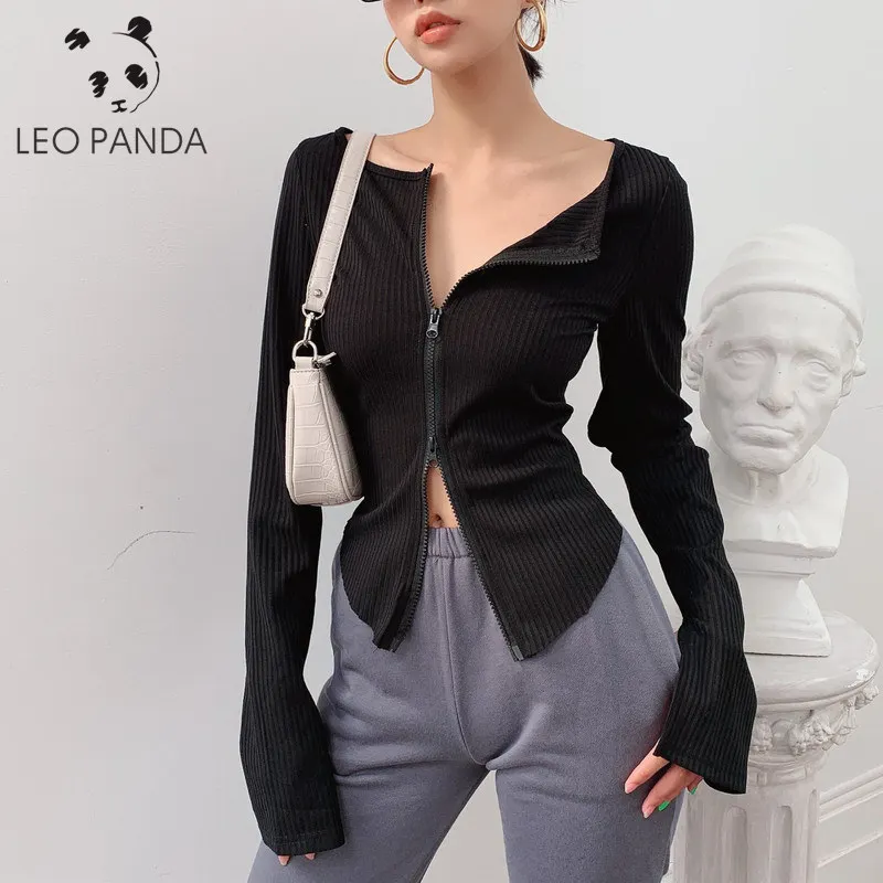 2020 Autumn Women Knitted Thin Sweater Loose Cardigan Sexy Crop Tops Long Sleeve Casual Slim Coats Outwear Jumper Top |