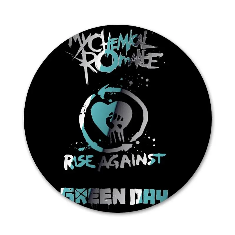 My Chemical романтические значки металлические для украшения одежды и рюкзака | Дом