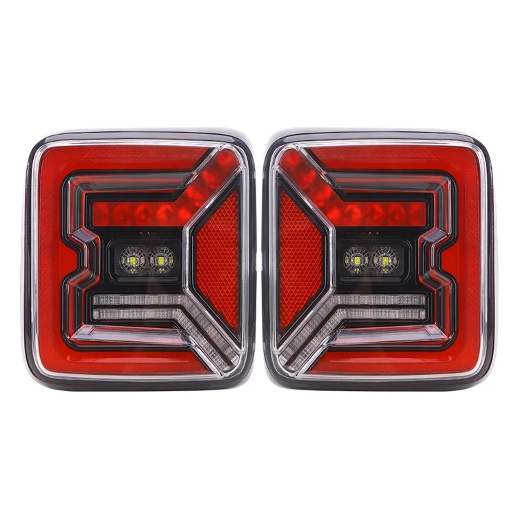 

Все в одном, дизайн JL, задний фонарь, светодиодный задний фонарь, Сигналы поворота для Jeep Wrangler JL 2018 +