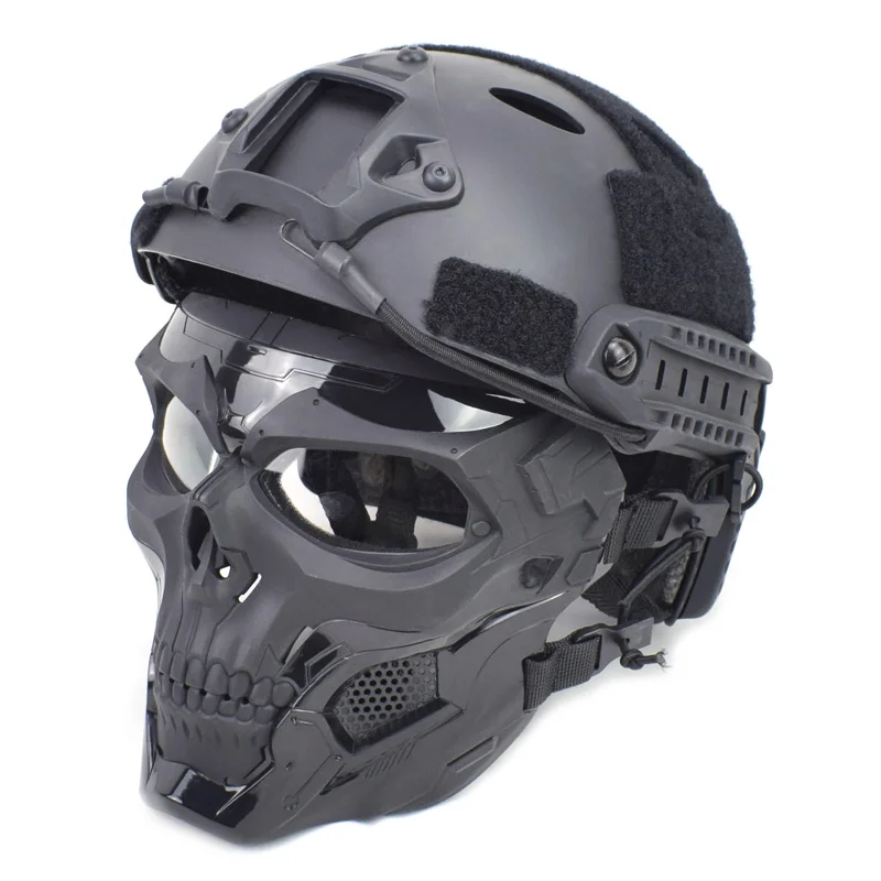 

Tactical Paintball Mask Skull Military Full Face Combat Helmet Mask Outdoor CS Wargame Shooting Hunting Airsoft Protective Masks