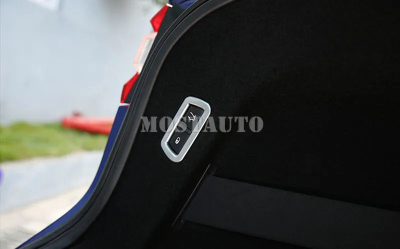 Для Maserati Levante ABS внутренняя Задний багажник переключатель рамки накладка 2016 2021 1