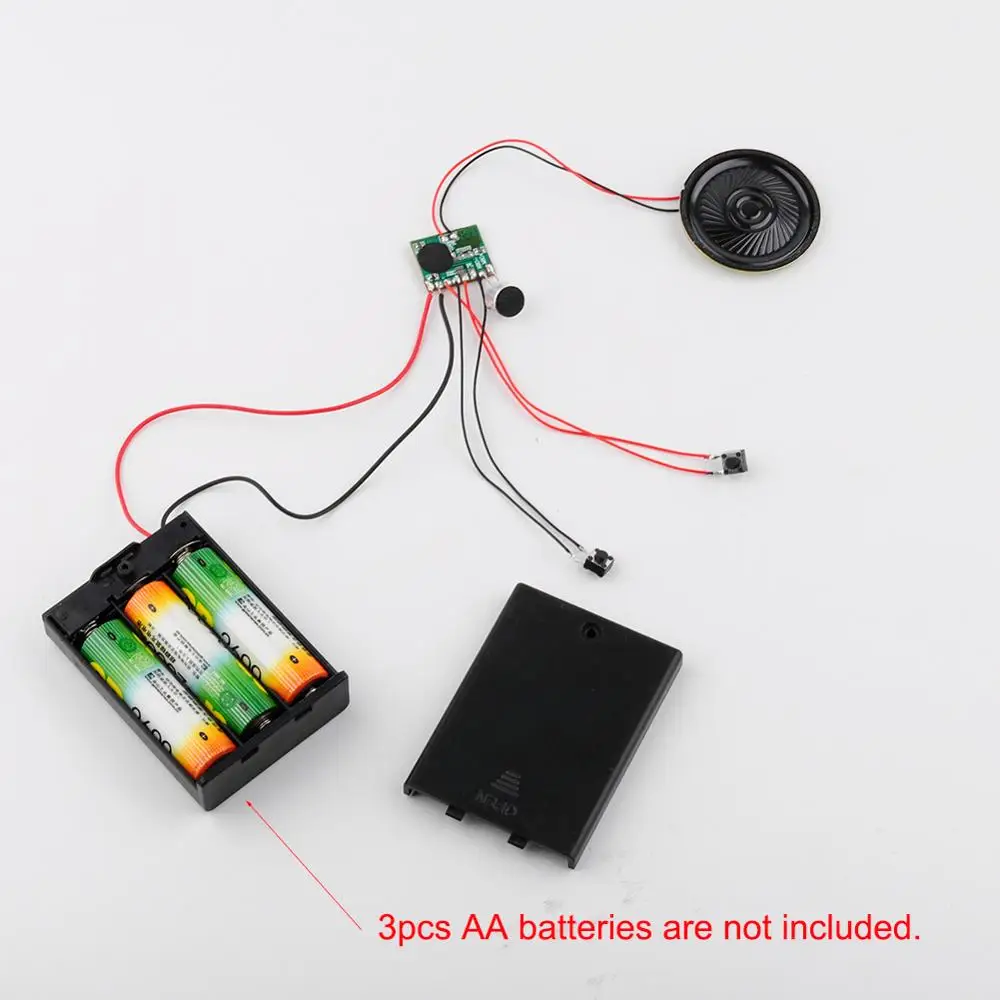 ISD1806 6S звукозаписываемый чип IC музыка говорящий Диктофон Голосовой модуль 8 Ом