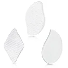 Нано-стекло, двусторонний Рашпиль для пятки, удаление омертвевшей кожи мозолей