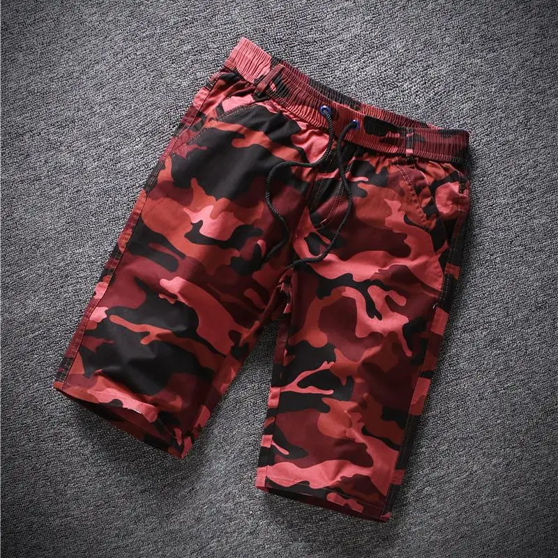 Симпатичные мужские брендовые модные камуфляжные шорты VogueShorts детские брюки до