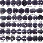 Набор сменных обжимных штамповзажимов для обжимных инструментов LS LY AN AP S AM-1030, пневматические и EM-6B12