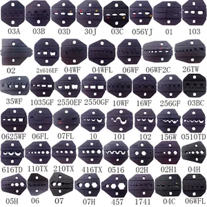 Набор сменных обжимных штамповзажимов для обжимных инструментов LS LY AN AP S AM-1030, пневматические и EM-6B12