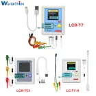 Встроенный Многофункциональный тестер транзисторов TFT для диодов, триодов, конденсаторов, Резисторов