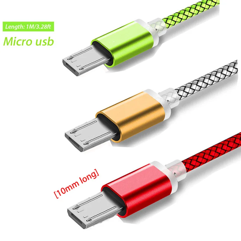 Micro usb зарядный кабель для Blackview A7/A30/A60/A50BV6000 Bv1000 Oukitel K10000/K3 C15 C13 12 Pro Ulefone зарядного