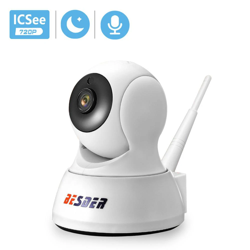 IP камера BESDER ONVF 720P беспроводная с функцией панорамирования и наклона|wi-fi baby