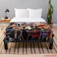 cole sprouse collage blanket personalized blankets on for the sofabedcar portable 3d blanket for kid adult home textiles