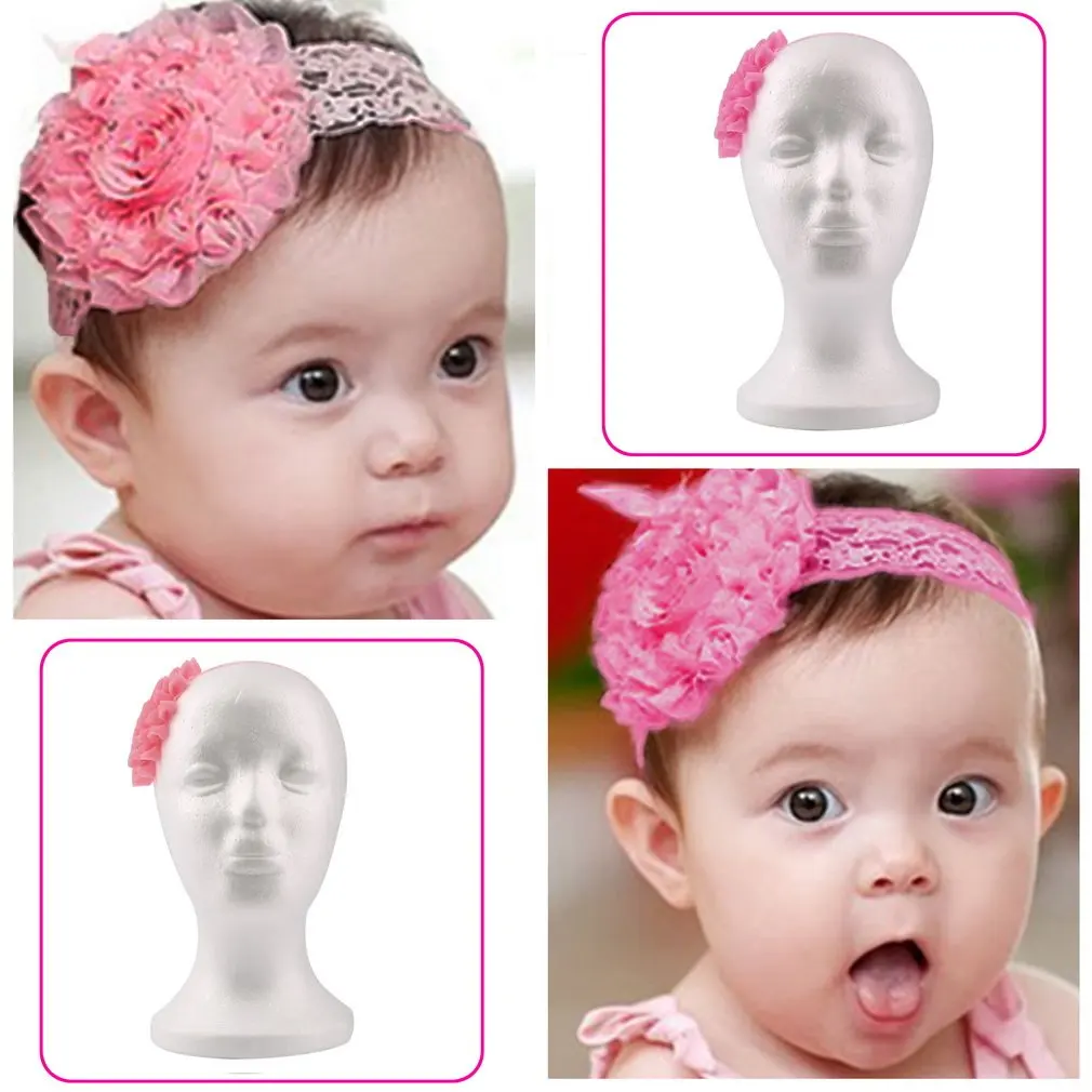 1 предмет Модный Новый шифоновый кружевной цветок повязка на голову для
