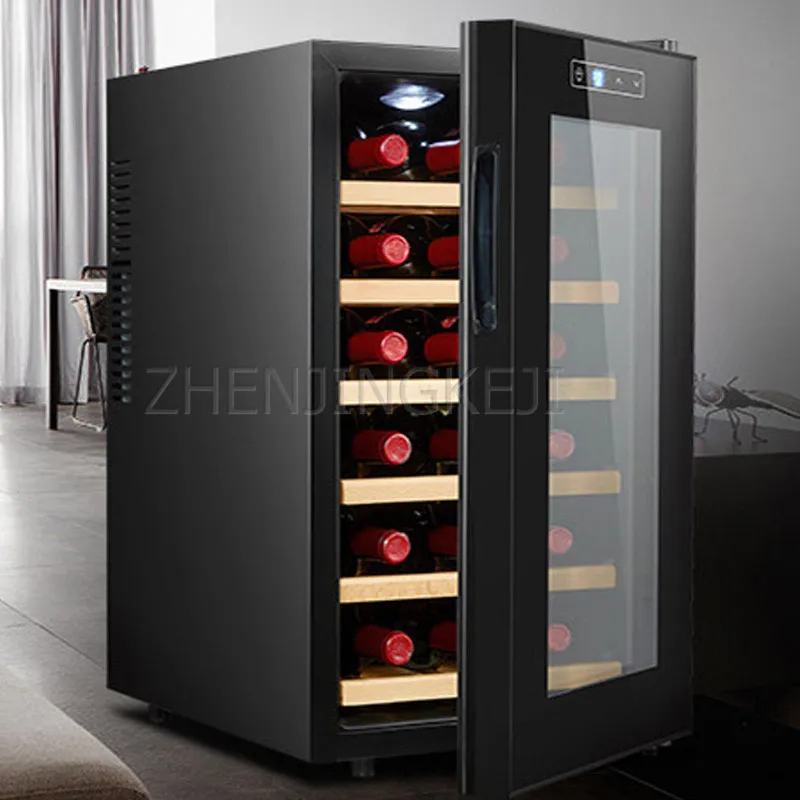 

18 Sticks Electronic Red Wine Shelf Constant Temperature Wine Cabinet Tea Refrigeration Cabinet Cigar Cabinet Home Ice Bar 220V