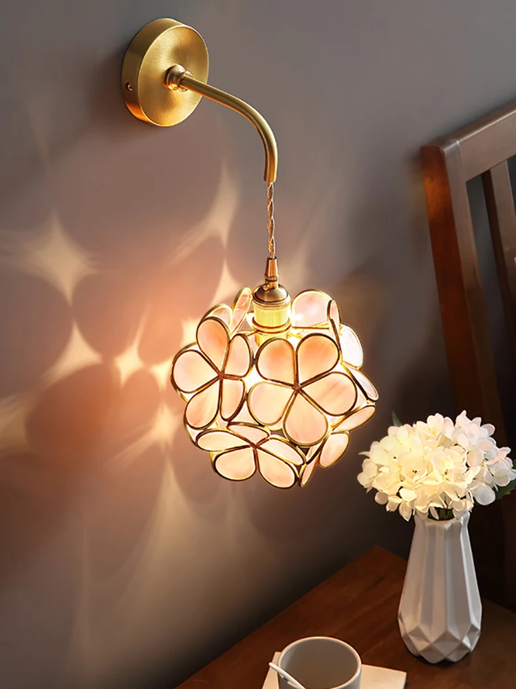 Настенный светильник MOONSHADOW полностью медный минималистичный настенный в