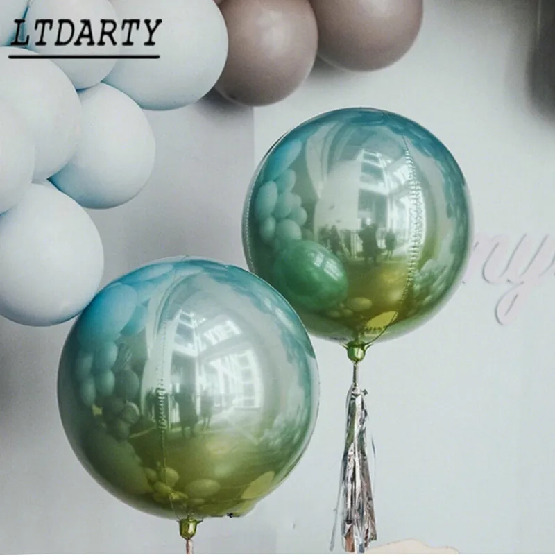 20 штук 4D цвета радуги воздушные шары для взрослых День рождения Свадебные