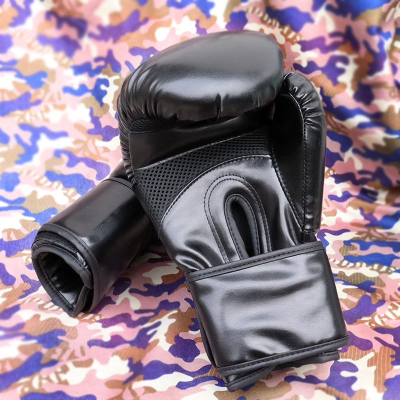 

1 Pair MMA Boxing Gloves Gym Punching Muay Thai Free Fight Boxing Training Boxer for Adults PU Breathable Fitness Equipment