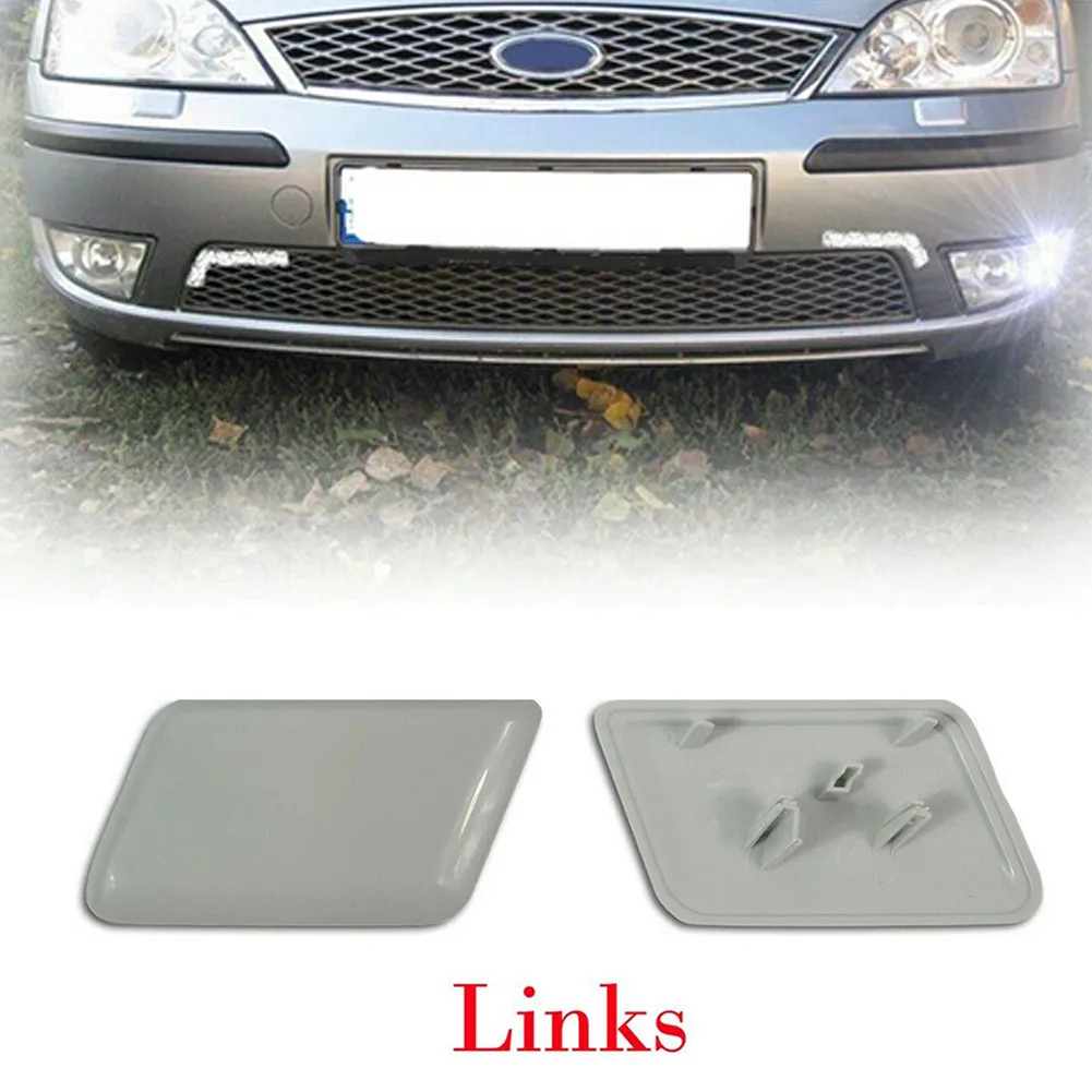 

Car Headlight Washer Nozzle Wire Cover For Ford Mondeo Mk3 2000-2007 Headlight Washer Jet Cap Cover Right And Left Parts Tools