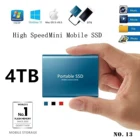 Твердый мобильный жесткий диск USB 3,1 SSD 500 Гб-4 ТБ высокоскоростной внешний жесткий диск для настольного ПК ноутбукакомпьютера карта памяти
