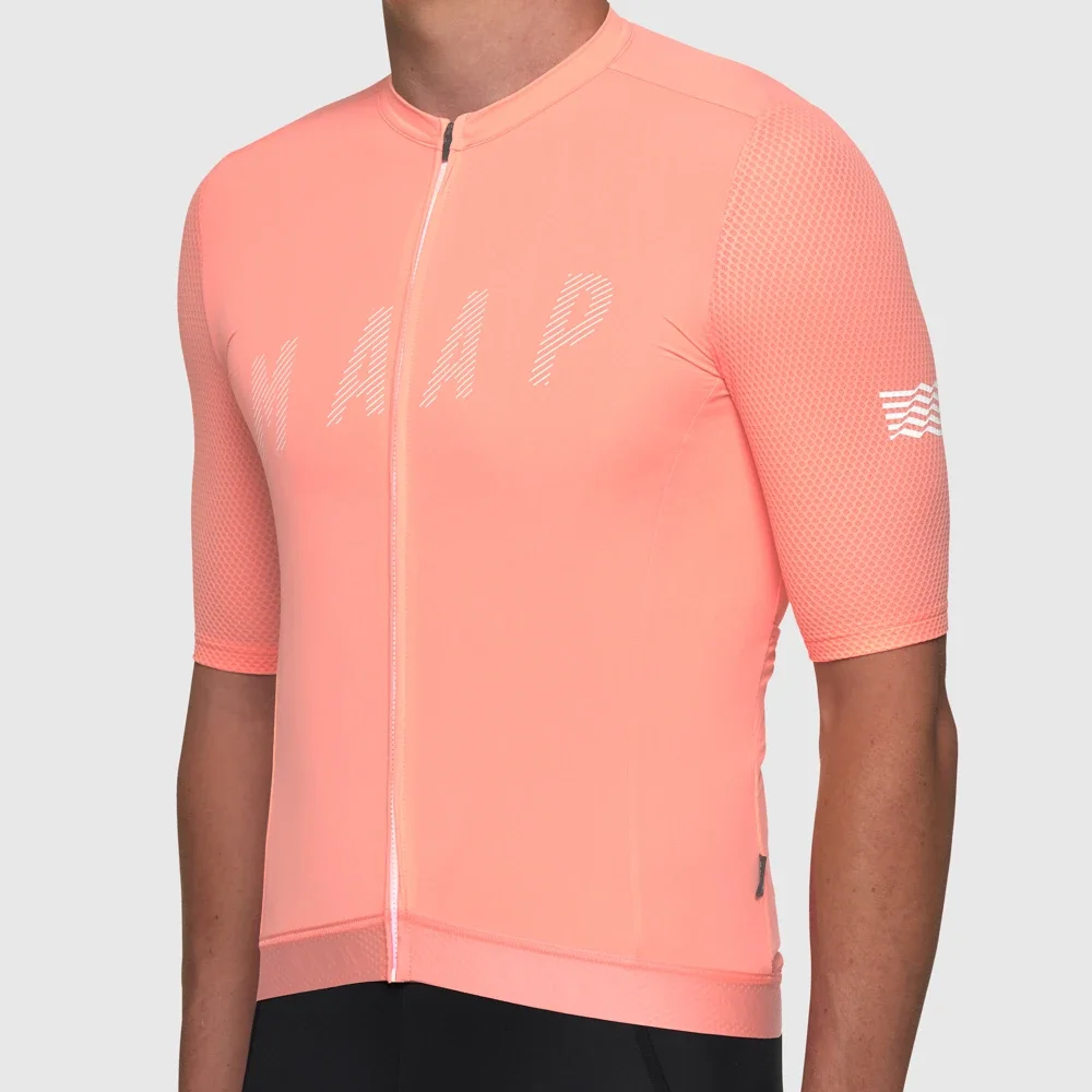 Футболка Maap Pro Мужская для велоспорта Джерси одежда летняя спортивная горных