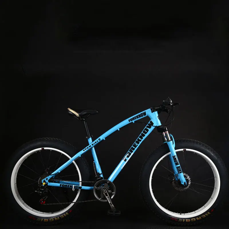 Велосипед для мужчин и женщин толстый широкоугольный велосипед езды по снегу