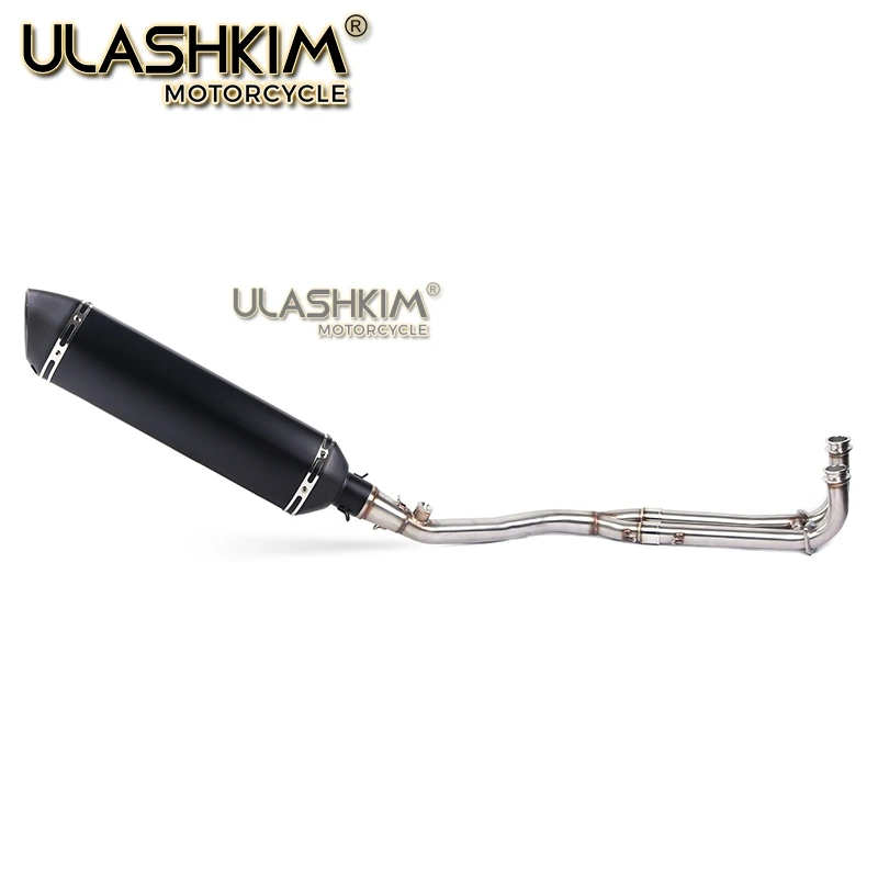 57 см мотоциклетные Akrapovic выхлопной глушитель полный Системы слипоны для YAMAHA TMAX T-MAX 500 530 TMAX530 TMAX500 2008