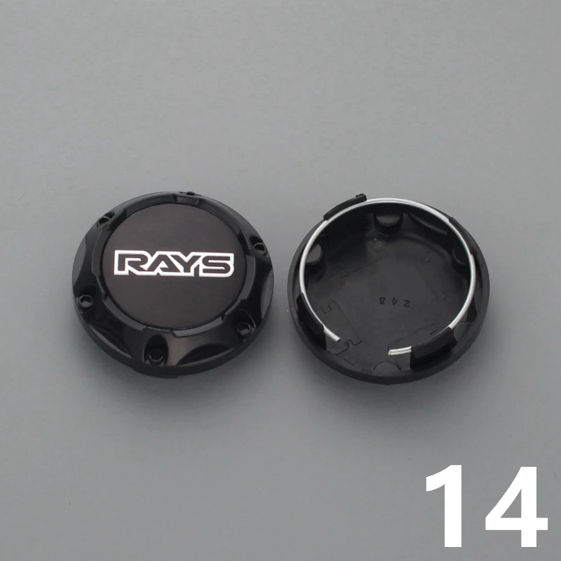4pcs 64mm/56mm clip volk wheel hub caps for rim covers rays racing logo emblem centre car styling cap on wheels | Автомобили и