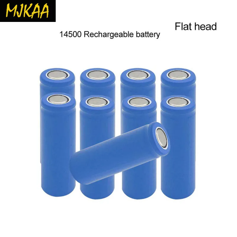 14500 1200mAh 3 7 V плоская перезаряжаемая мощная высокоразрядная литиевая батарея |