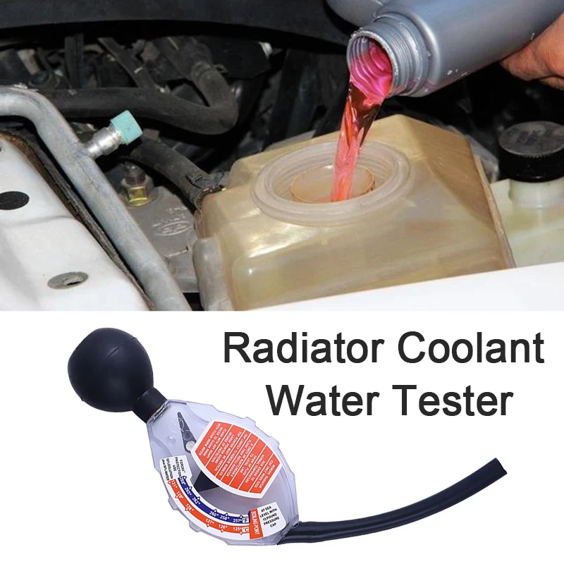 

1PC Battery Antifreeze Tester Radiator Coolant Water Tester Test Ethyl Glycol Anti Freeze Check Measure