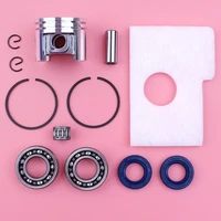 38mm piston crank bearing oil seal air filter pin ring circlip kit for stihl ms180 018 ms 180 chainsaw spare part %d0%b1%d0%b5%d0%bd%d0%b7%d0%be%d0%bf%d0%b8%d0%bb%d0%b0