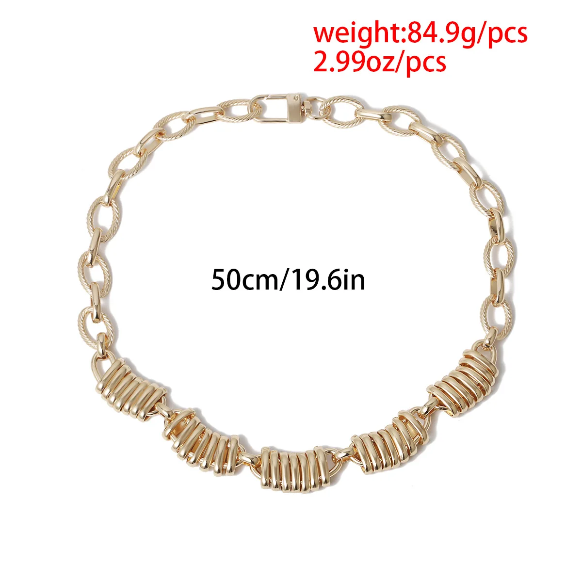 

Gargantilla Mujer Small Gold Necklace Statement Necklace Big Necklaces Chunky Vintage Ecklace Stainless Steal Necklace
