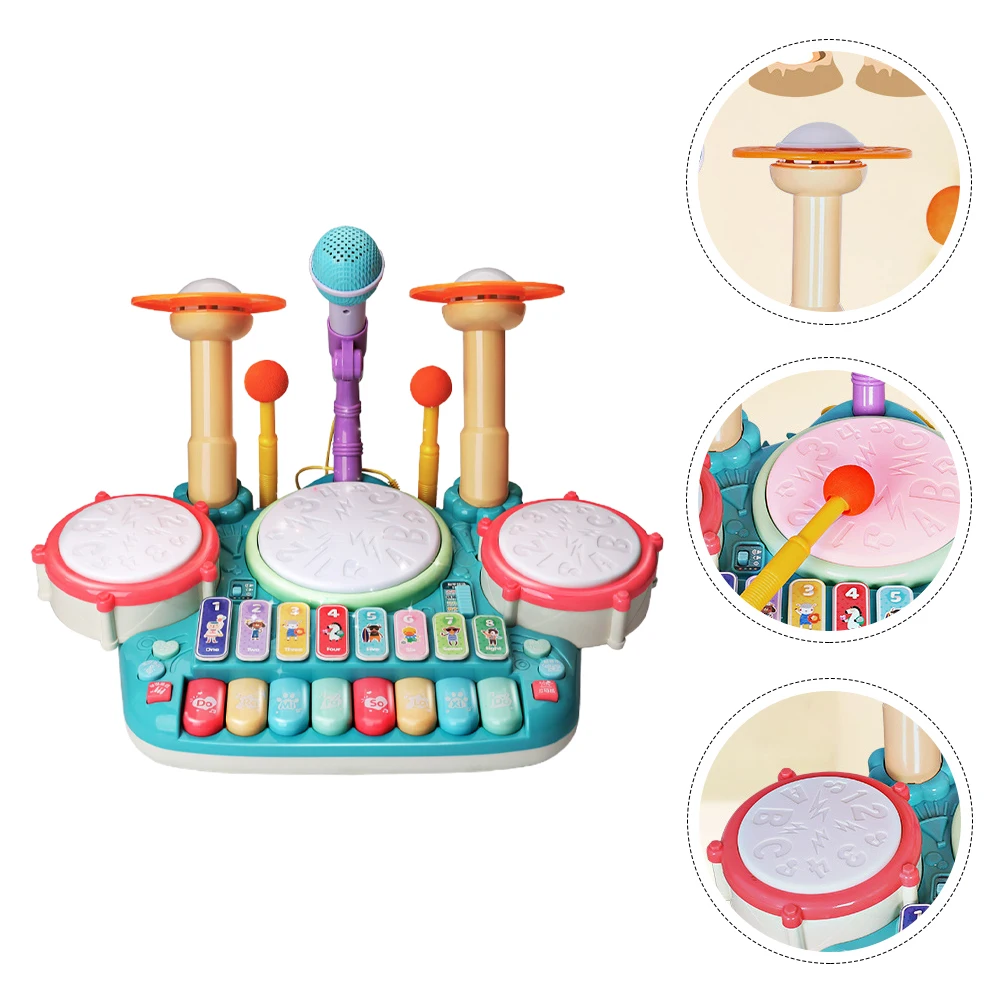 

1 Set Creative Eduvational Piano Xylophone Instruments Toy Drum for Baby Infant Kids