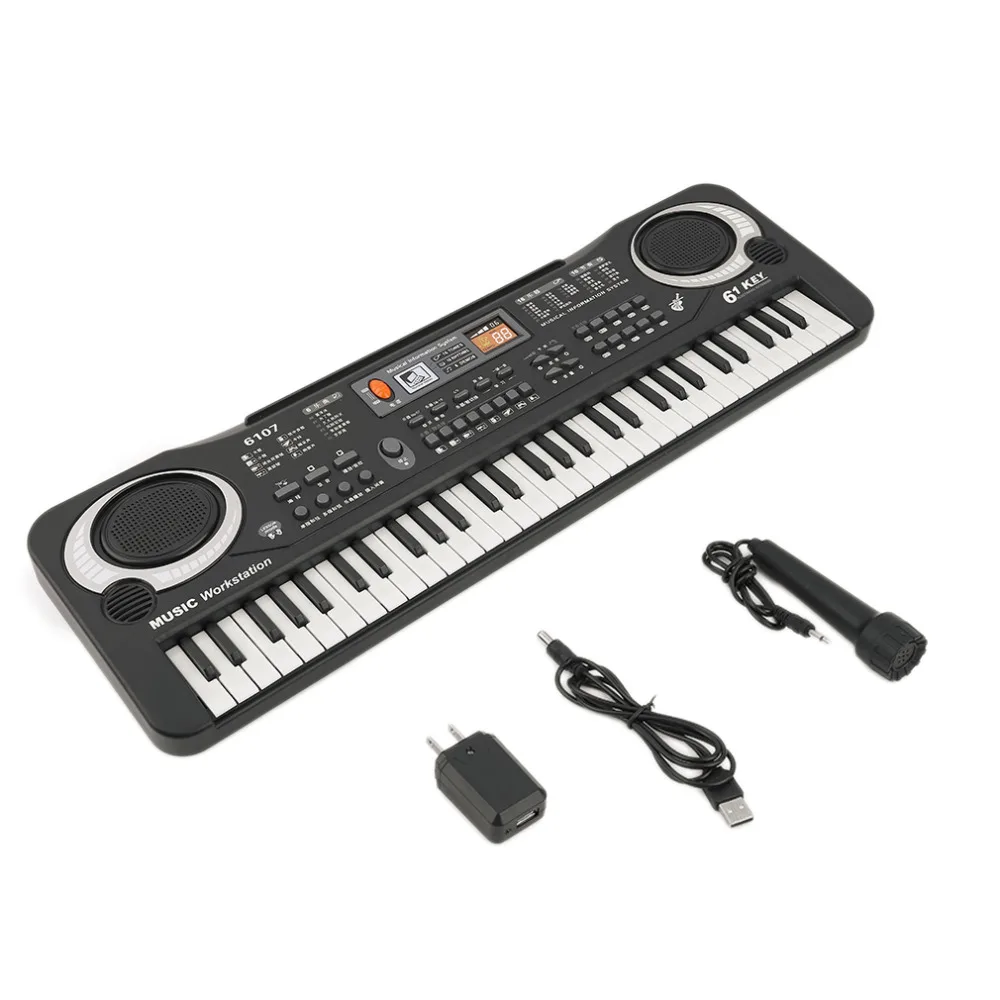 

61 Keys Digital Music Electronic Keyboard Board Toy Gift Electric Piano Organ For Kids Multifunction And Delicate