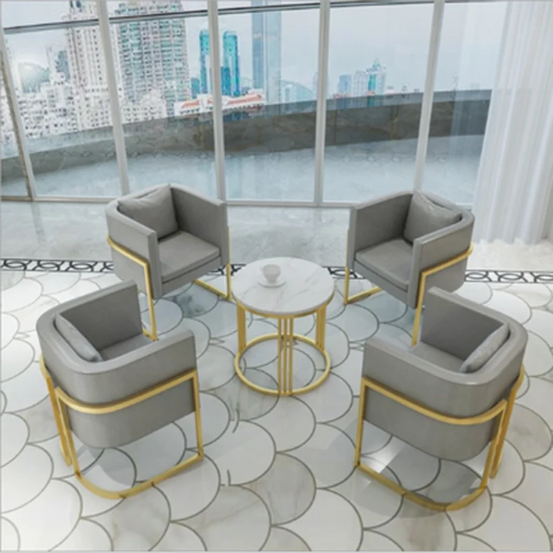 Скандинавский Модный золотой диван стул для ресторана столовой современный