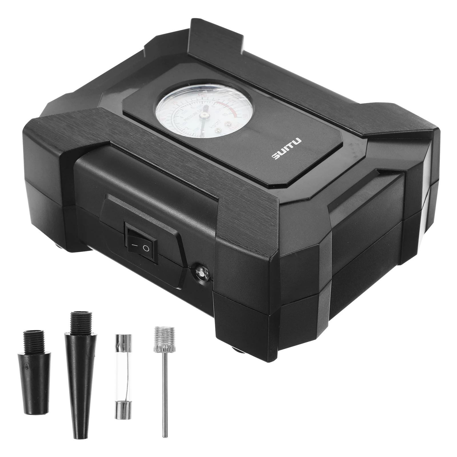 

Car Air Compressor Pump 12V Electric Tire Inflatable Portable Auto Car Tire Inflator for Car Motorcycle LED Light Tire Pump