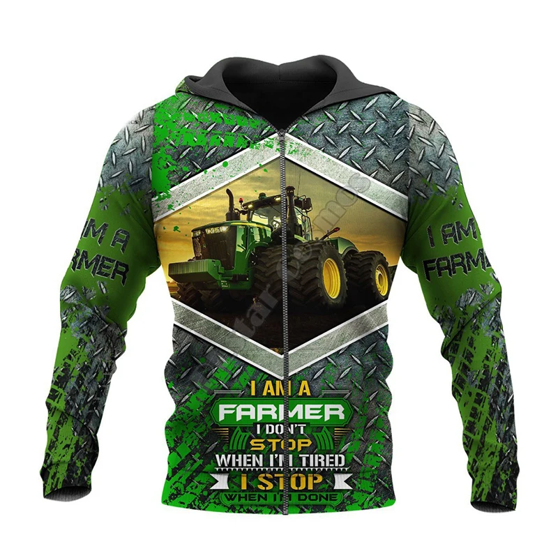 

excavator zip up hoodie 3d print streetwear men women oversize sweatshirts zipper fashion harajuku punk clothing hip hop clothes