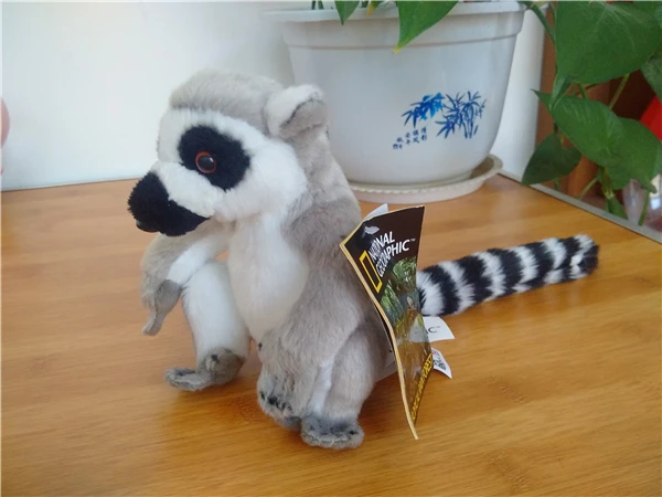 Оригинальный Lemur моделирование в виде животного мягкая набивная плюшевая