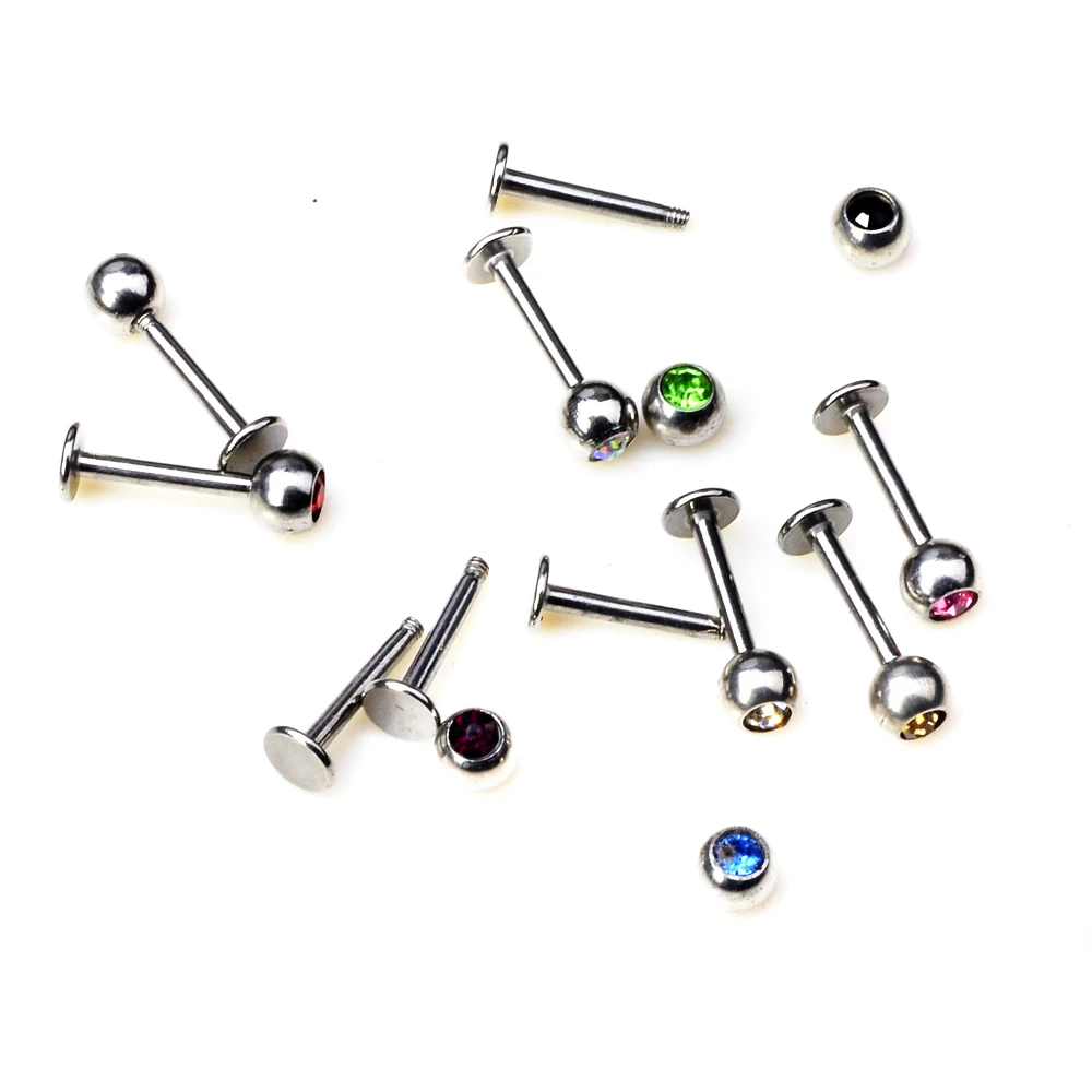 10 шт. кольцо для пирсинга губ и языка|body piercing jewelry|body jewelry wholesalepiercing |