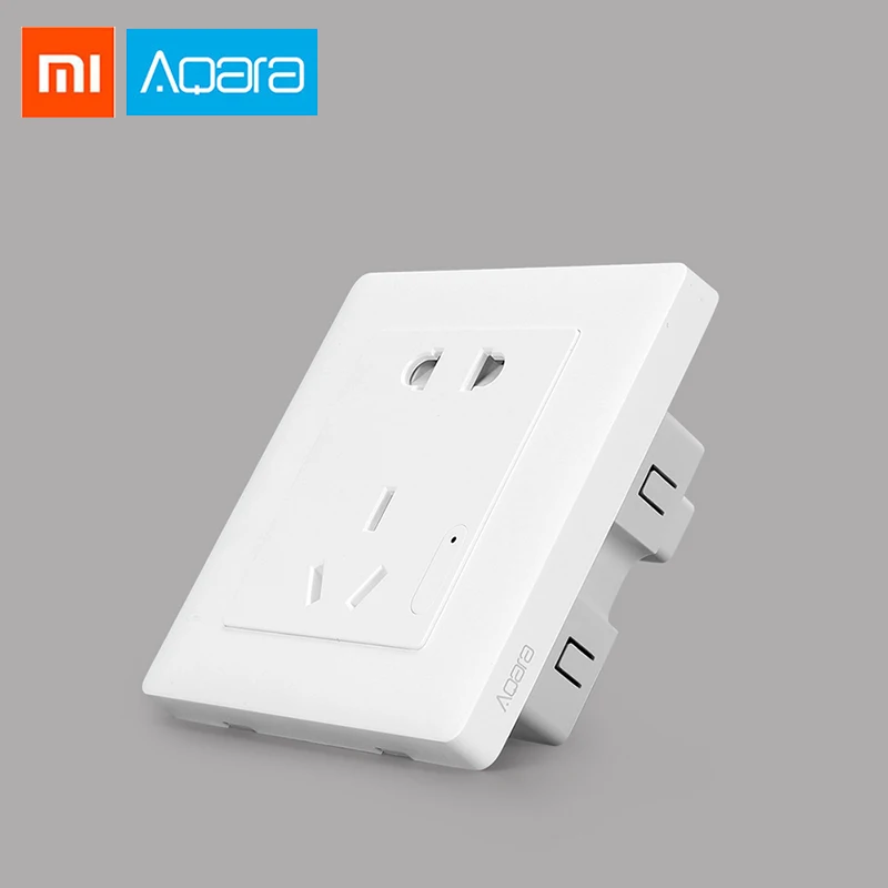 2019 версия Aqara умная настенная розетка Zigbee Wi Fi дистанционное управление