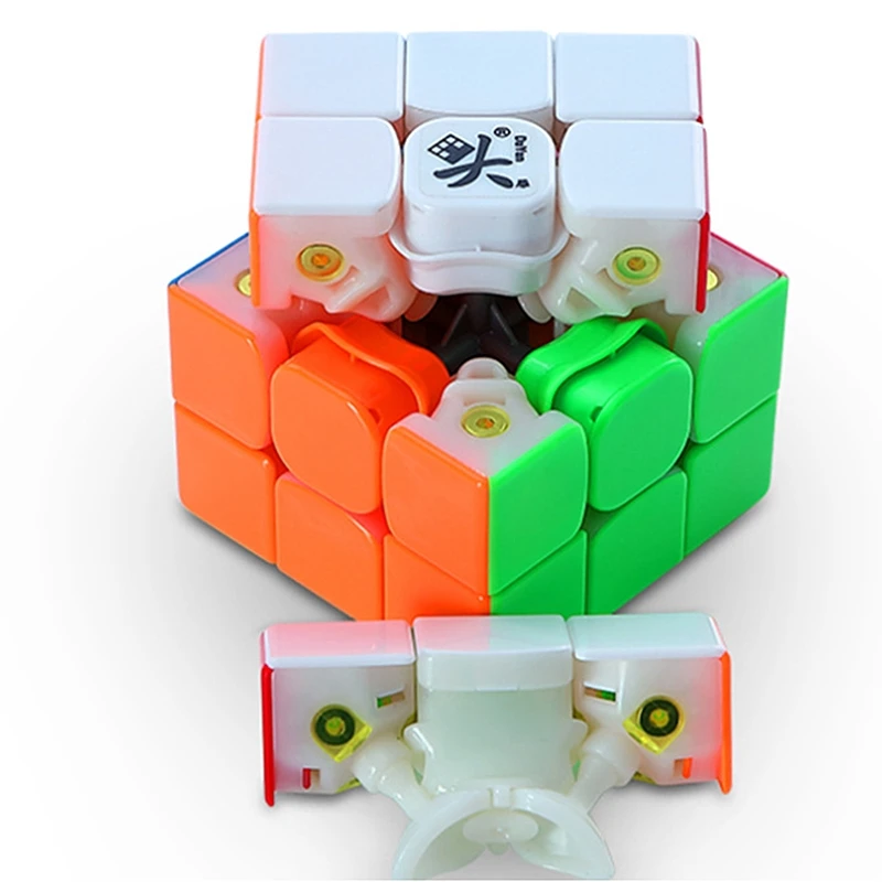 DaYan TengYun 3x3x3 Магнитный магический куб DaYan Магнитный 3x3 скоростной куб Tengyun 3x3 магнитный кубик cubo magico 3x3 куб игрушки