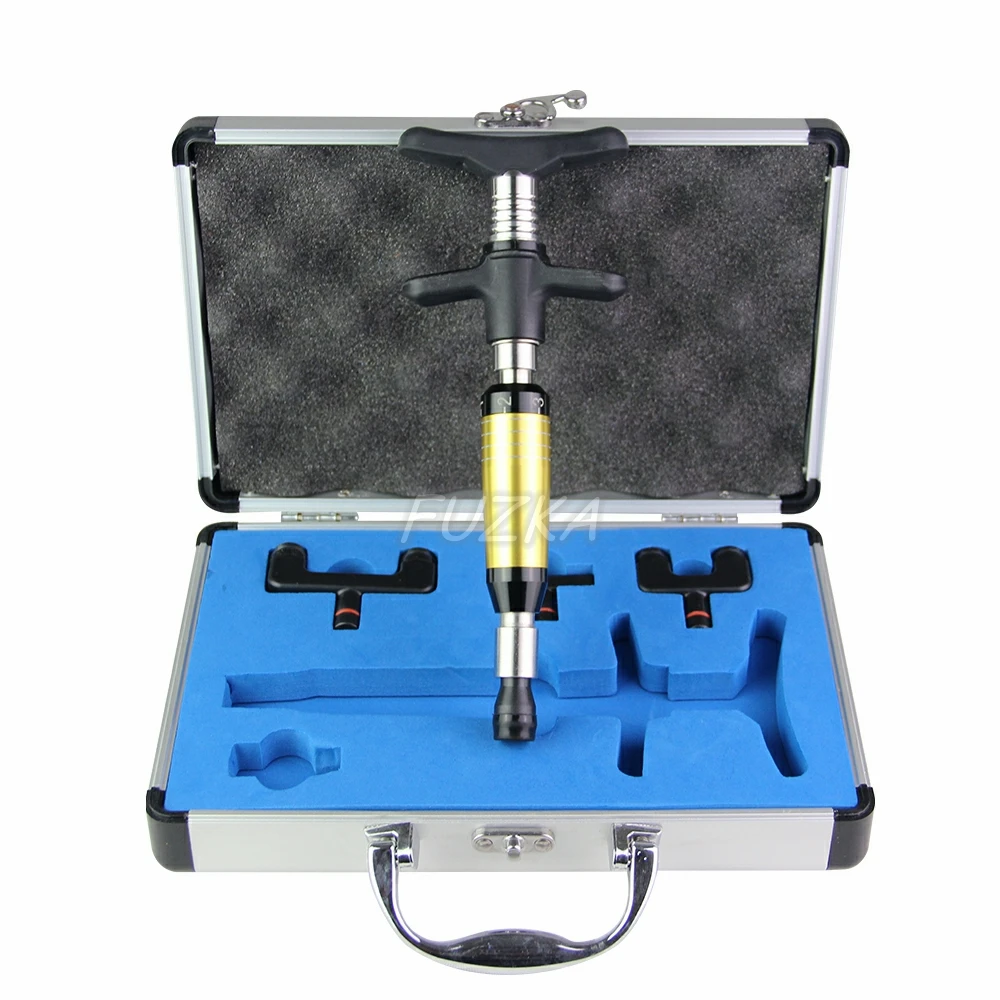 

Chiropractic tools massage handheld chiropractic tool four head high quality massager spine adjustment device