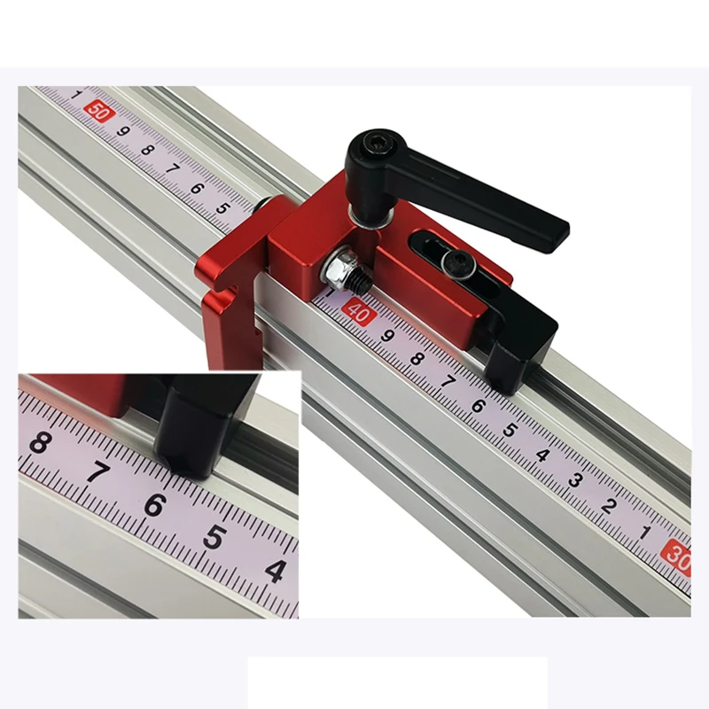 Алюминиевый профиль для деревообработки забор с Т-образными гусеницами и