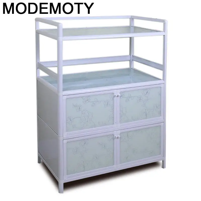 

Mobiliario Sideboard Capbords China Sidebord Mueble Aparador Cabinet Aluminum Alloy Meuble Buffet Kitchen Furniture Cupboard