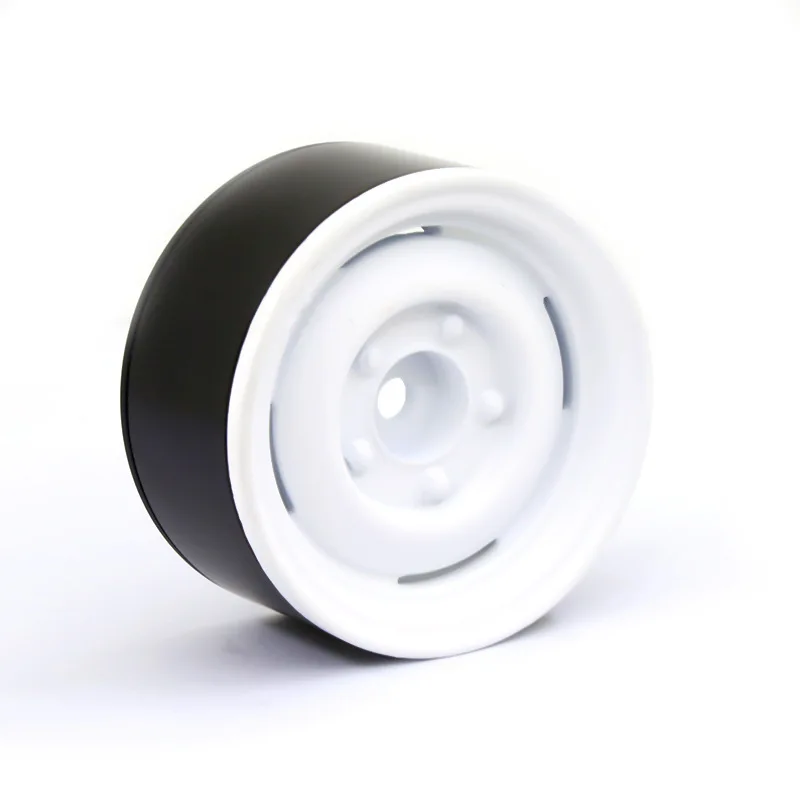 

4Pcs Metal 1.9 Beadlock Wheel Rim Hub for 1/10 RC Crawler Car Axial SCX10 90046 Traxxas TRX4 RC4WD D90 Redcat