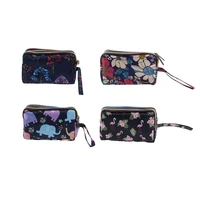1pc canvas wallet custom korean coin purse phone bag ladies card holder running cloth bag girls big capacity cute zipper wallet