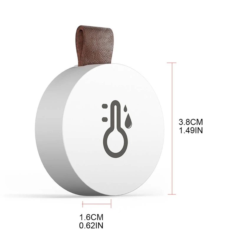 

Thermometer & Hygrometer Wireless Bluetooth Outdoor Thermometer Smart Home Temperature and Humidity Sensor LX0C