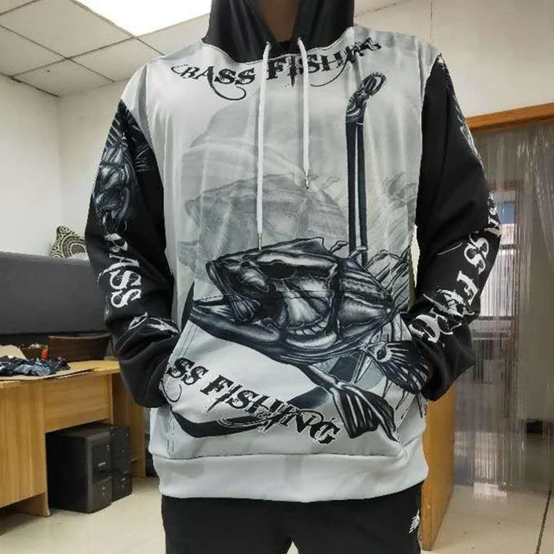 

3D Digital Printing Flower Sweater Hoodie Men's And Women's Same Style Spring Summer Autumn Fishing Clothes Jersey