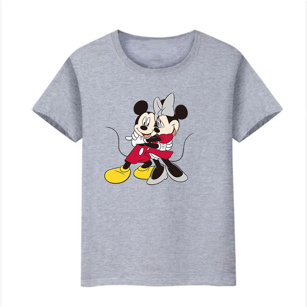 Женская футболка с коротким рукавом Disney Свободный пуловер круглым вырезом и