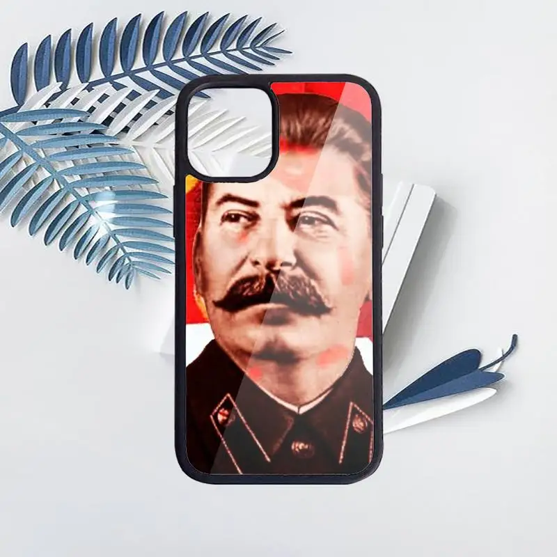 

Russian Stalin Ussr Phone Case for iPhone 11 12 pro XS MAX 8 7 6 6S Plus X 5S SE 2020 XR Hard PC