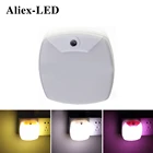 Светодиодный ночсветильник с сенсорным управлением, декоративная лампа для спальни, освесветильник для лестницы, кухни, 0,2 Вт