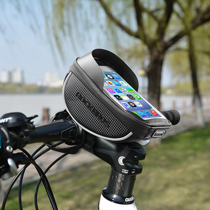 Непромокаемый держатель для велосипедной сумки с передней трубкой